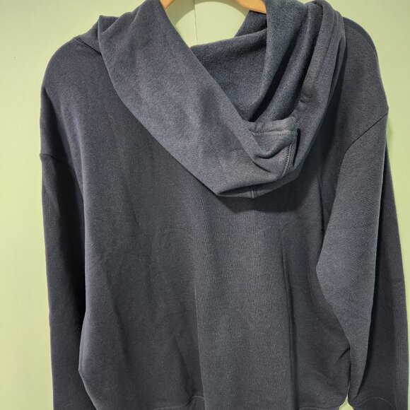 GAP NEW Women's Navy Blue Logo Long Sleeve Hoodie Pullover Sweatshirt - XL - Picture 5 of 5